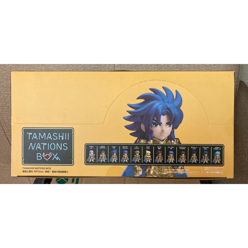全新現貨盒玩TAMASHII BOX ARTlized 聖鬥士星矢集結最強的黃金聖鬥士