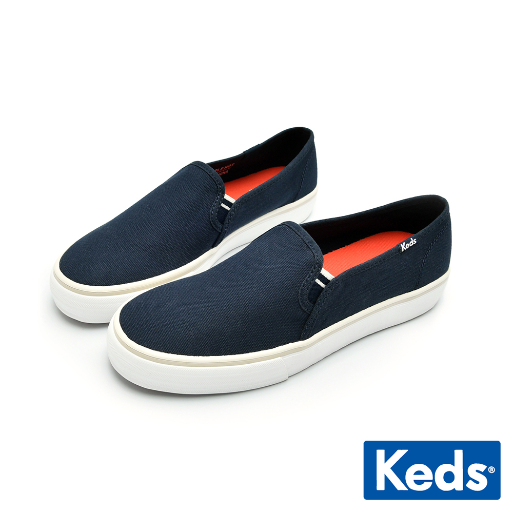 Keds black double on sale decker