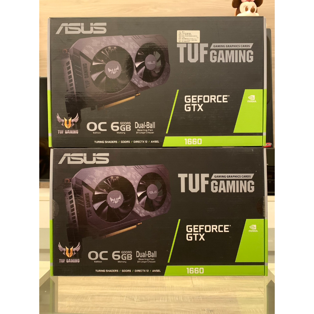 顯示卡空盒!! 沒有顯卡! 華碩ASUS TUF GTX 1660 顯卡空盒紙盒彩盒華碩