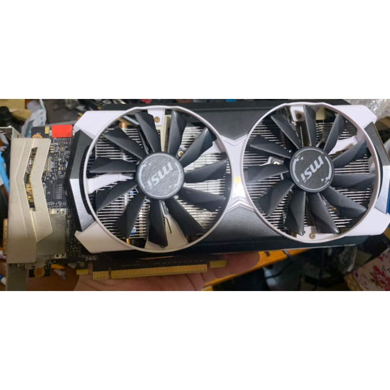 Ventilateur (Fan) Pour Carte Graphique MSI R7 370 2GD5T OC - Occasion