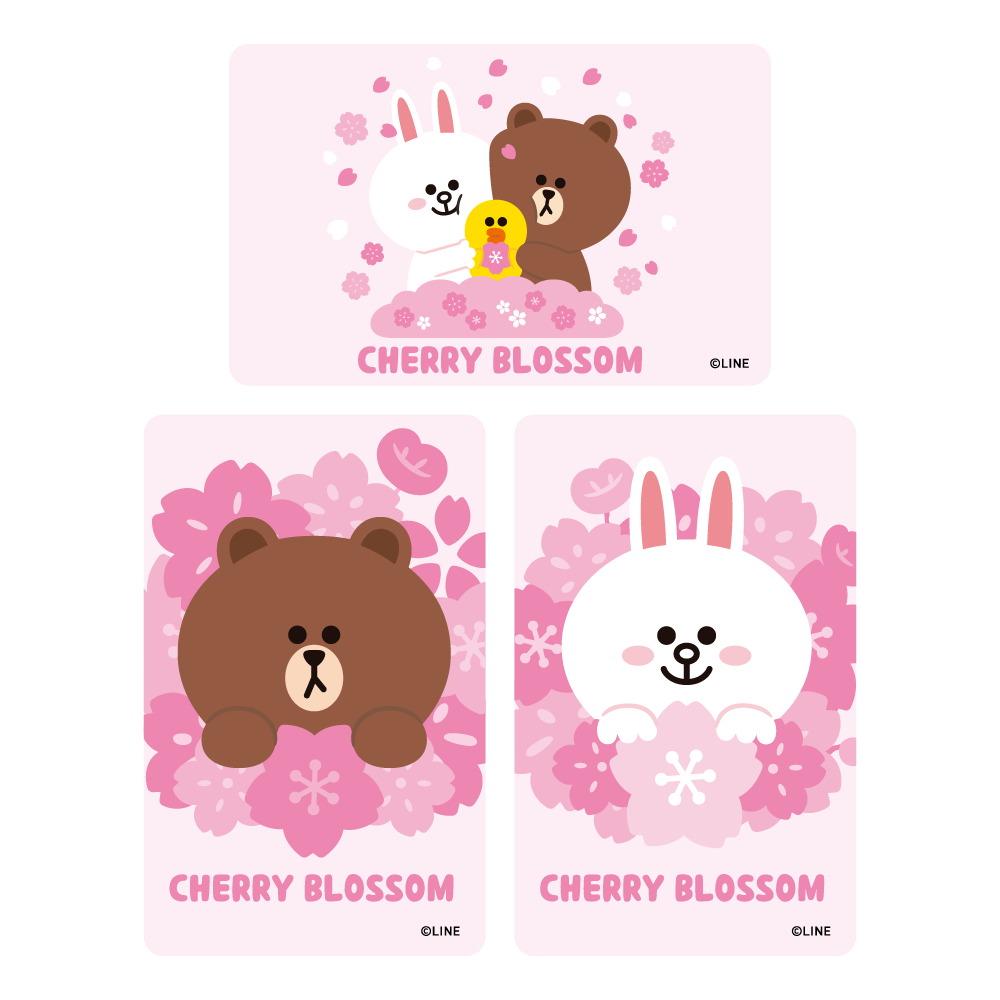 一卡通 - LINE FRIENDS 櫻花季系列 | 蝦皮購物
