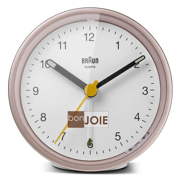 Braun BC12 Classic Alarm Clock 經典鬧鐘 7色 德國百靈 指針式 旅行鬧鐘 貪睡和燈光功能 | 蝦皮購物