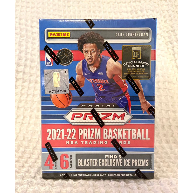 2021-22 Prizm Blaster Box 抽狀元Cunningham Green Barnes- 全新未拆