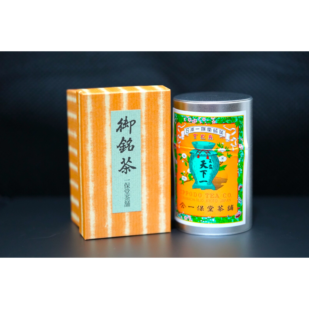 一保堂茶舗 抹茶 明昔40g缶 - 緑茶、日本茶