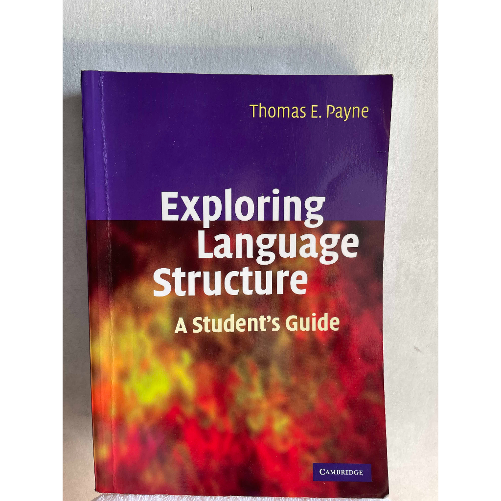 Exploring Language Structure A Student's Guide | 蝦皮購物
