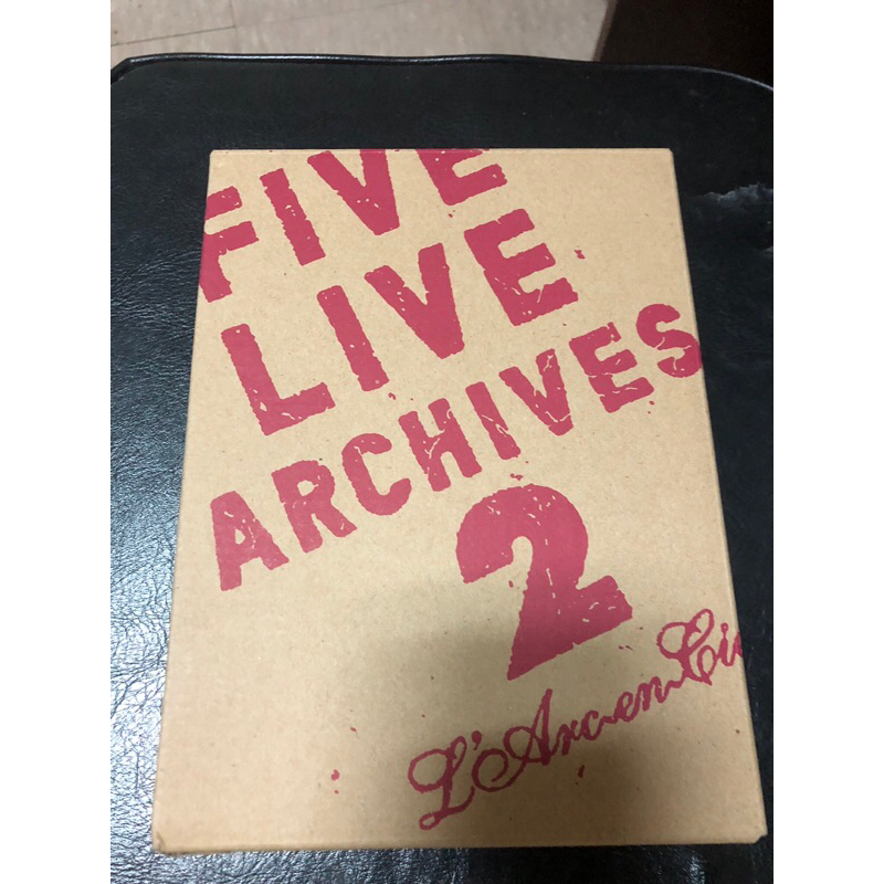 DVD L'Arc-en-Ciel FIVE LIVE ARCHIVES 1・2