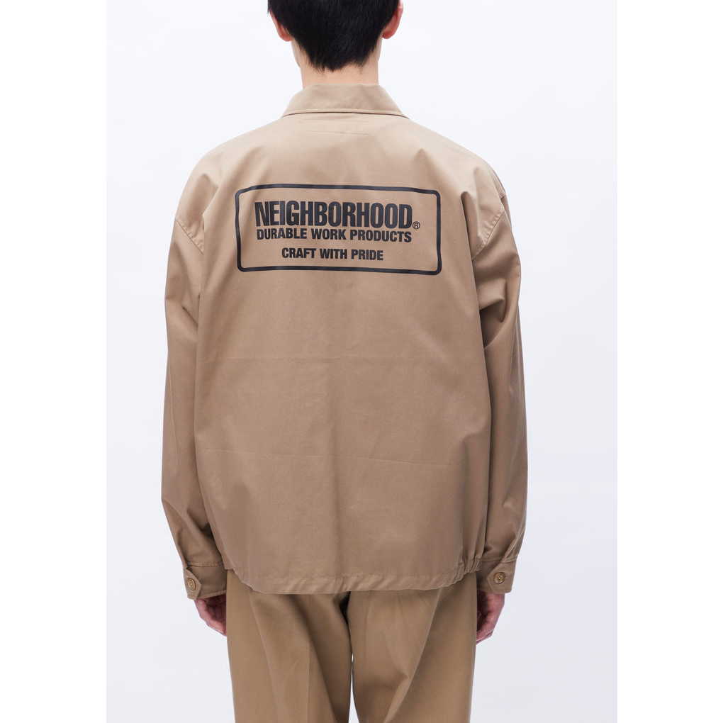 日貨代購CITY】2023SS NEIGHBORHOOD ZIP WORK JACKET 復古風工作服外套