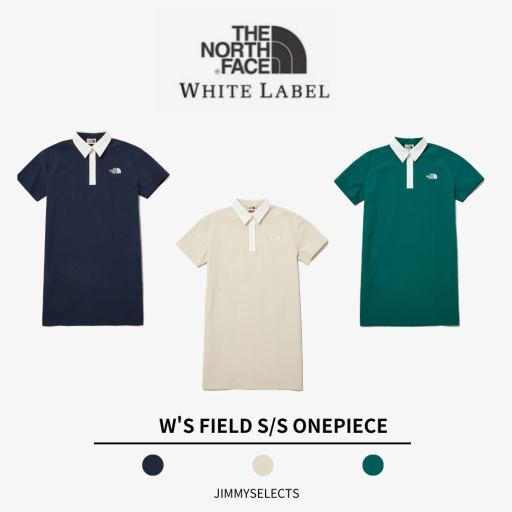 【THE NORTH FACE】W'S FIELD S/S ONEPIECE★NT7ZP30J 吉米.tw】韓國代購THE NORTH FACE 白標女FIELD S/S ONEPIECE