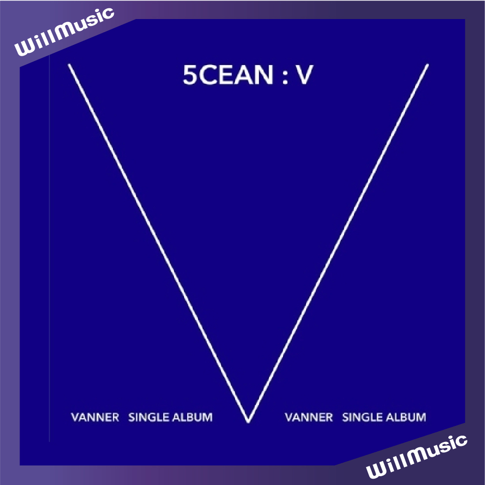 微音樂💃韓國缺貨中VANNER - 5CEAN: V (1ST SINGLE ALBUM) 單曲一輯