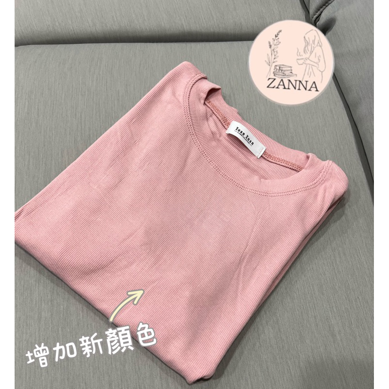 《zanna》223 Xuan 終於到了！！天啊！！天啊‼️質感爆棚款！！彈力基本款磅數貼身上衣 女裝 短袖 圓領 超彈 蝦皮購物