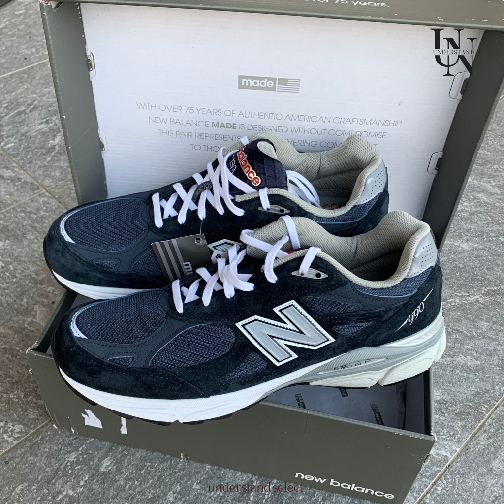 UN 代購 ▸ New Balance M990NB3 NB 990v3 990NB3 美製 海軍藍 NV3