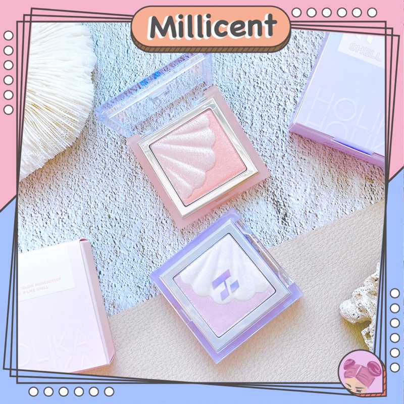 【米粒森】HOLIKA HOLIKA Shell Glow Highlighter 貝殼系列 打亮 高光 | 蝦皮購物