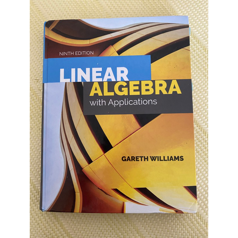 Linear Algebra with Applications 第九版 | 蝦皮購物