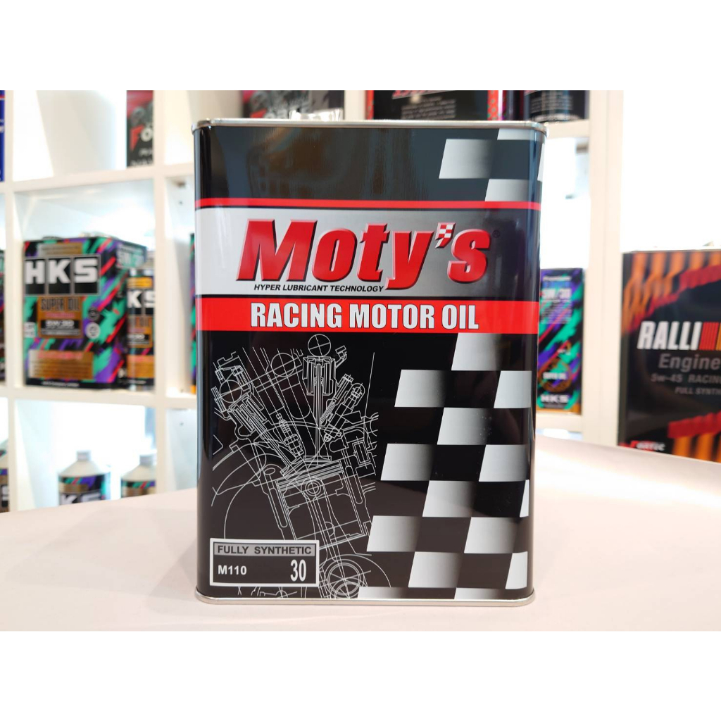日本原裝 Moty's M110 30 Racing Motor Oil 4公升包裝 熱血拉轉 - 激安333 | 蝦皮購物