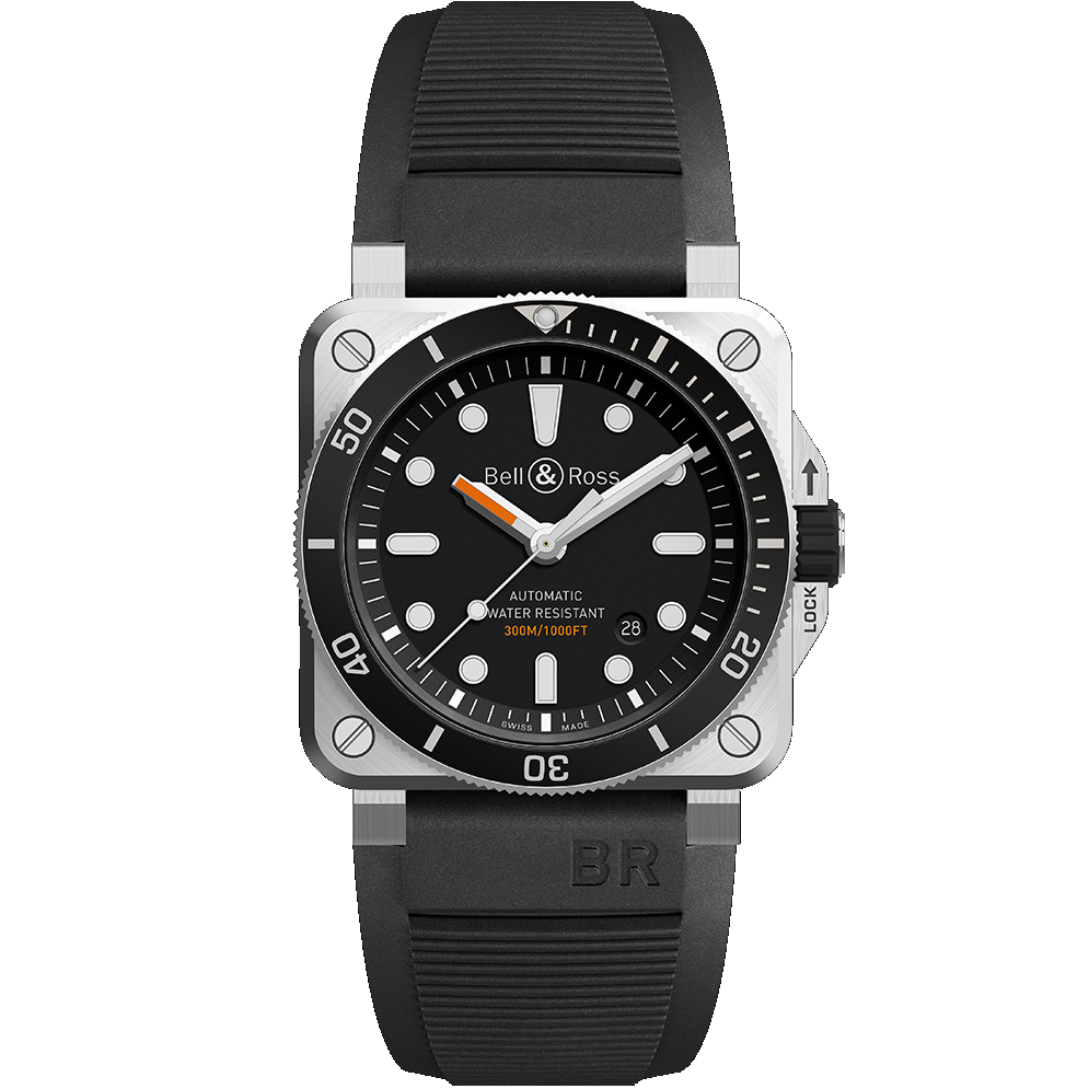 Bell Ross DIVER BR0392 D BL ST SRB