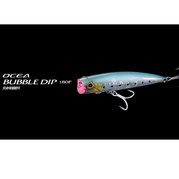 Shimano Ocea Bubble Dip 180F 船拋岸拋波趴Popper 鮪魚紅甘GT XU-P18W