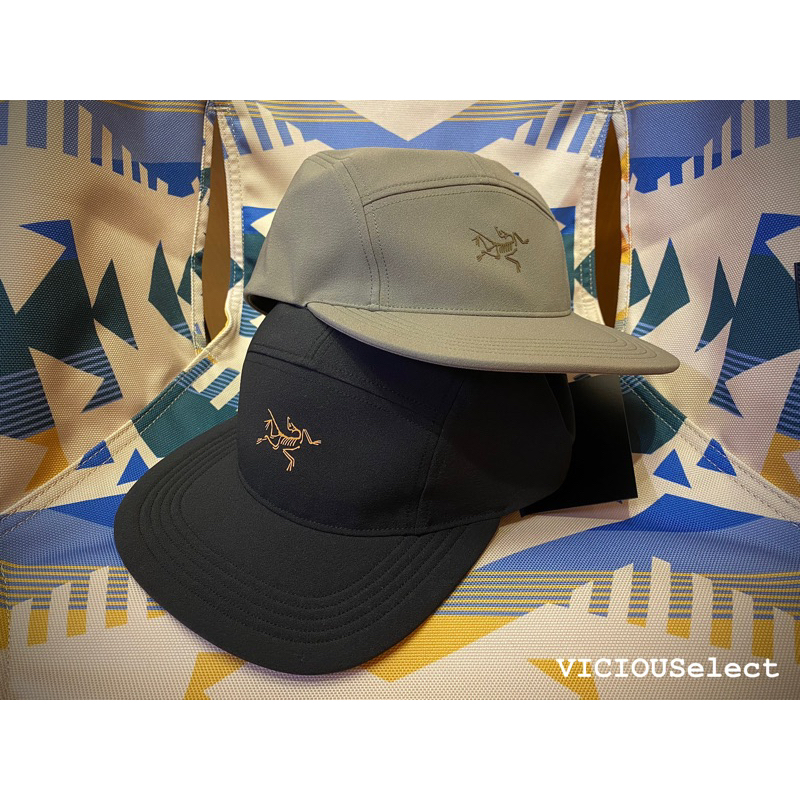 全新現貨ARC'TERYX 始祖鳥Calidum 5 Panel Hat 老帽棒球帽帽五分割帽吸