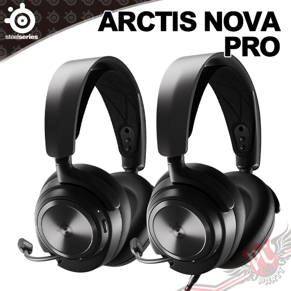 SteelSeries 賽睿 Arctis Nova Pro 無線/有線 XBOX電競耳機 PCPARTY