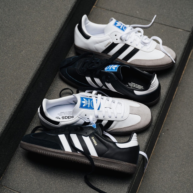 RexInd.》現貨Adidas Originals Samba OG 白B75806 黑B75807 | 蝦皮購物