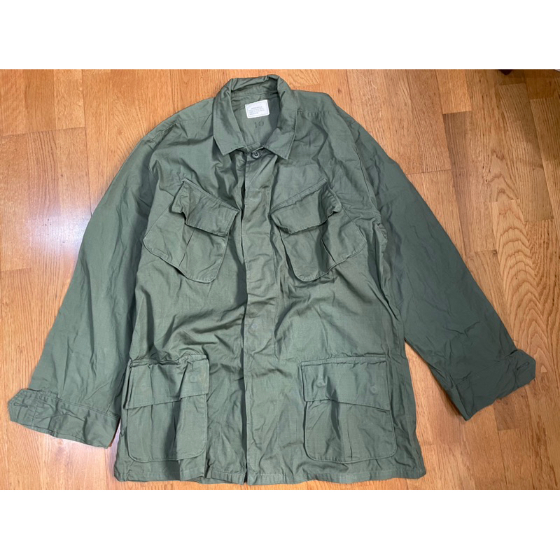 （已售出）Vintage Jungle Fatigue jacket Ripstop 美軍公發 越戰夾克