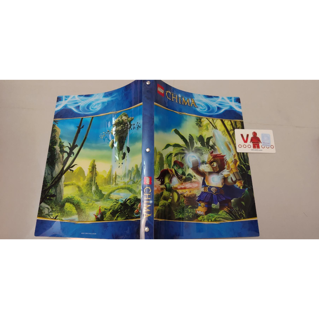 LEGO CHIMA 樂高神獸系列 卡片收藏薄Legends of Chima Card Collection Hold | 蝦皮購物