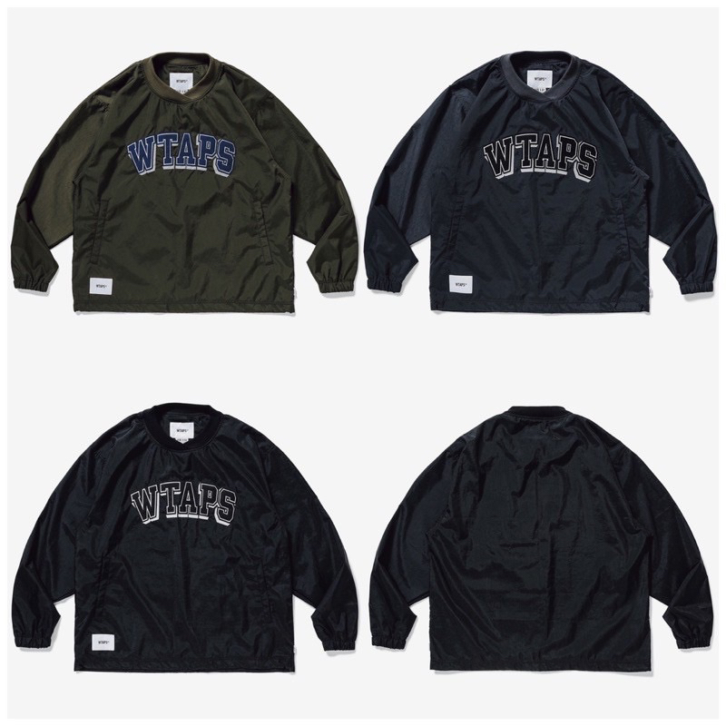 WTAPS 20SS SMOCK JACKET 機能罩衫長袖衛衣黑L | 蝦皮購物
