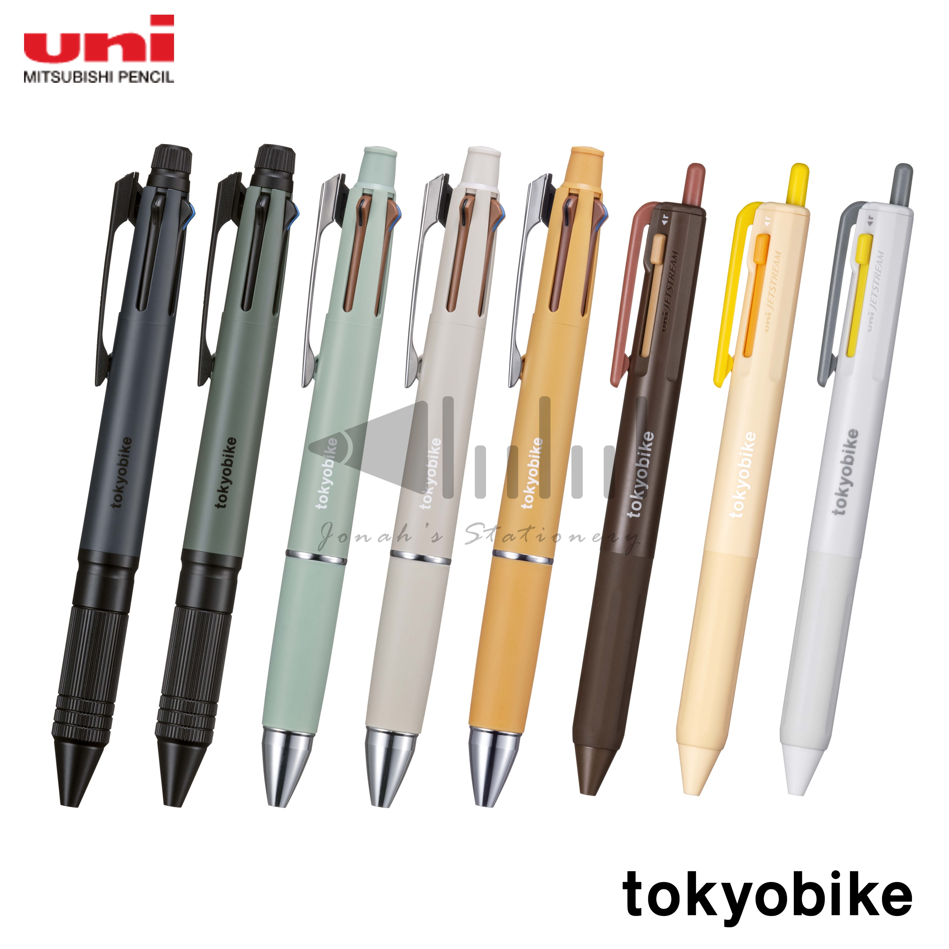 台日文具】數量限定立即出貨uni 三菱tokyobike+JETSTREAM 4+1 / 3色版 