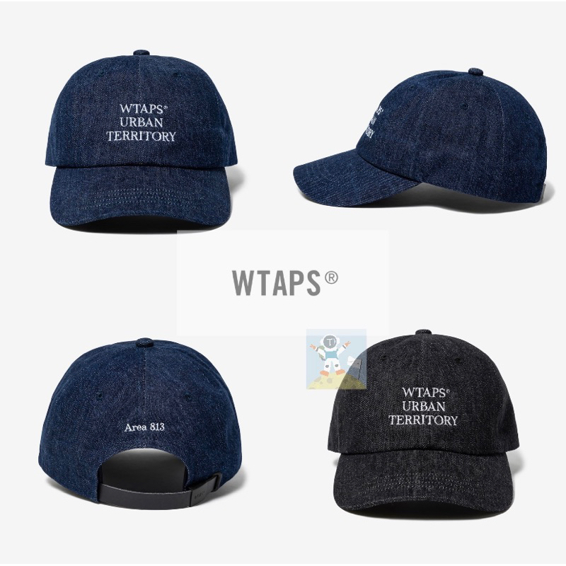 WTAPS 23SS T-6L 02 / CAP / COTTON. DENIM. WUT 帽子 鴨舌帽 遮陽帽