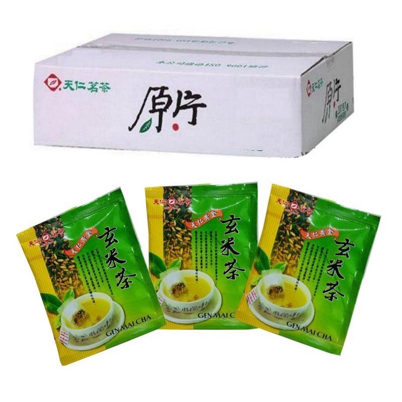 (台北當日出貨) 天仁茗茶 天仁黃金玄米茶包+原片高山烏龍茶包/散裝/隨手泡 -特價 | 蝦皮購物