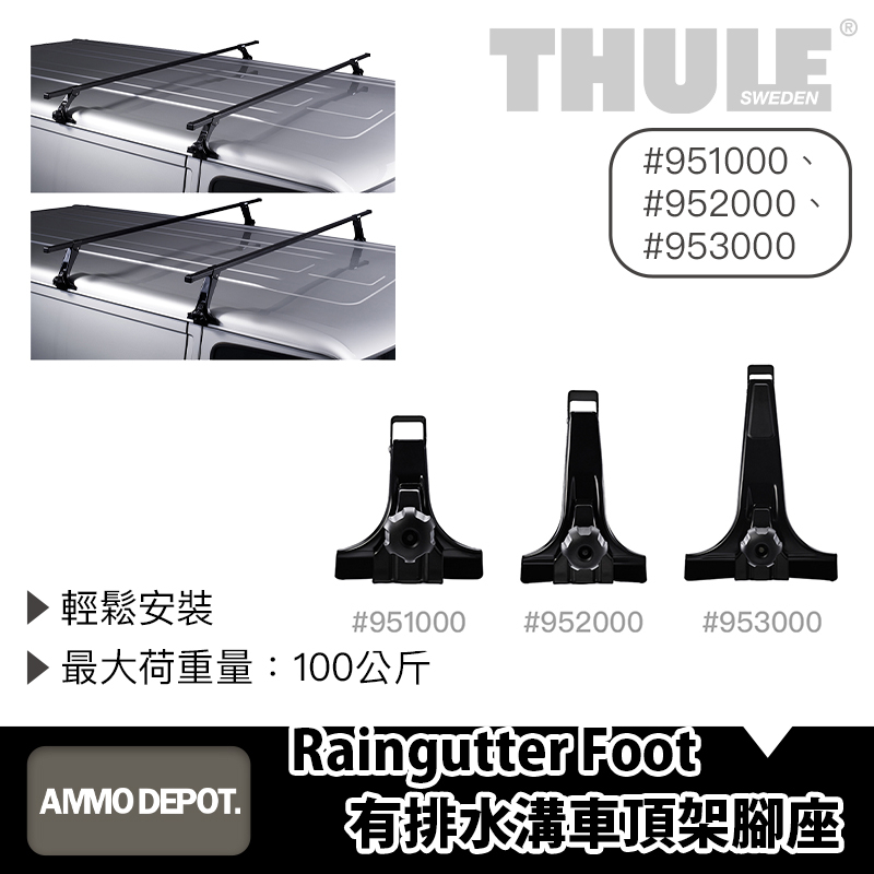 Thule Raingutter Foot