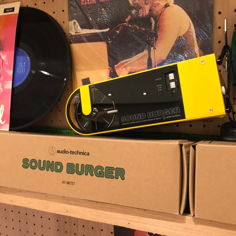 全新現貨黃、白、黑3色鐵三角Audio-Technica 復刻版Sound Burger 漢堡