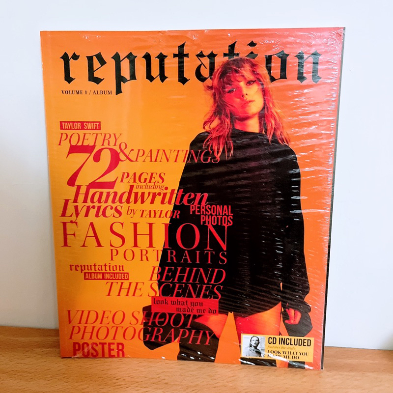 （現貨）Taylor Swift 泰勒絲 - reputation 舉世盛名 歐洲進口盤 雜誌Vol.1,Vol.2