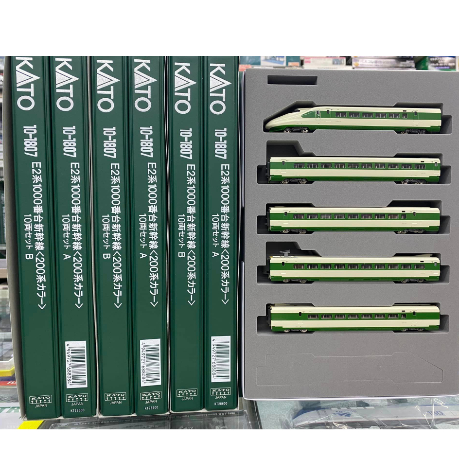 東方模型) KATO 10-1807 E2系1000番台新幹線200系10輛| 蝦皮