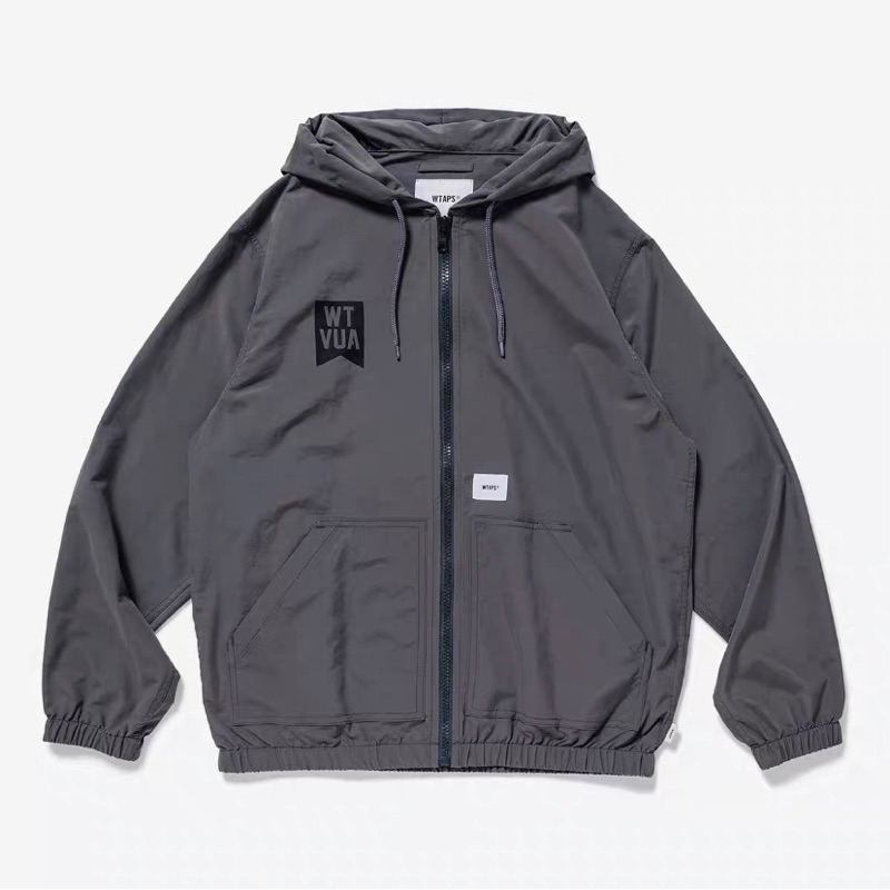 WTAPS academy jacket nylon tussah-