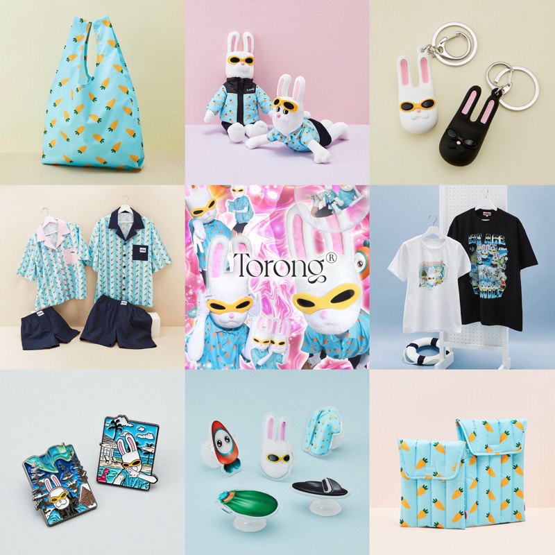 🌏韓國 地球娛樂室 人氣兔瓏 限量周邊 torong 羅PD [預購] 蝦皮購物