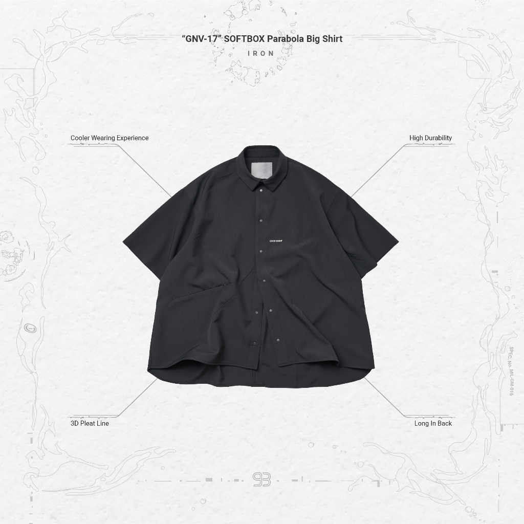 GOOPiMADE SOFTBOX 23 “GNV-17” SOFTBOX Parabola Big Shirt | 蝦皮購物