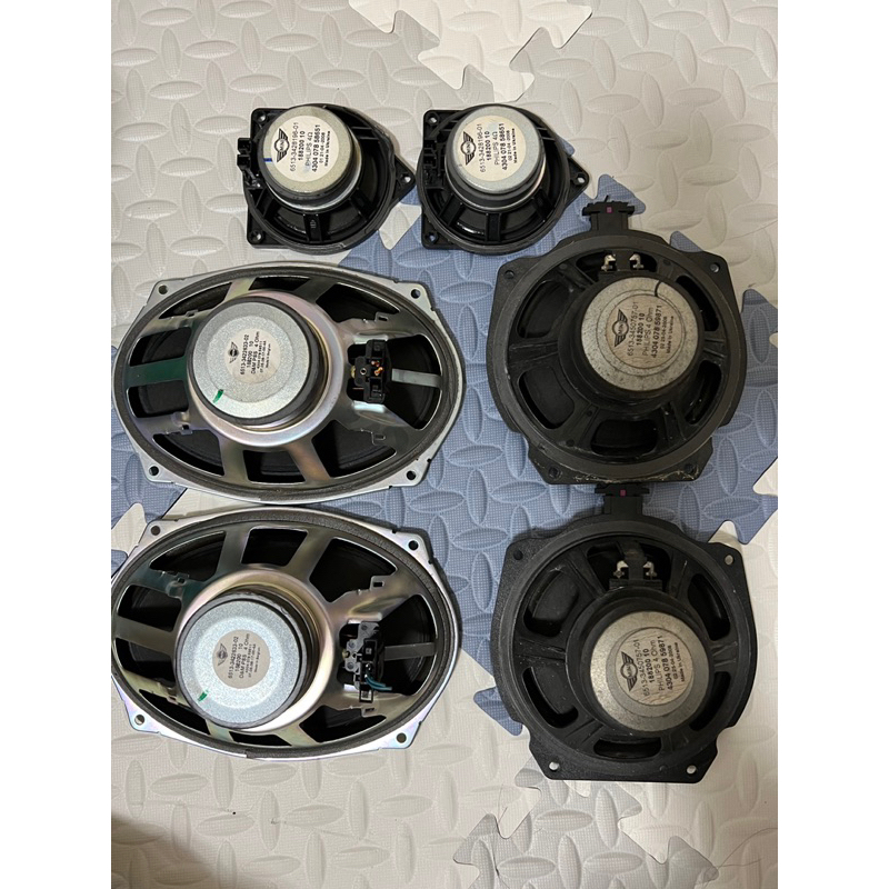 總共6顆 1車份 R56 bmw mini Cooper s R56 拆下 喇叭 車門喇叭 揚聲器 | 蝦皮購物