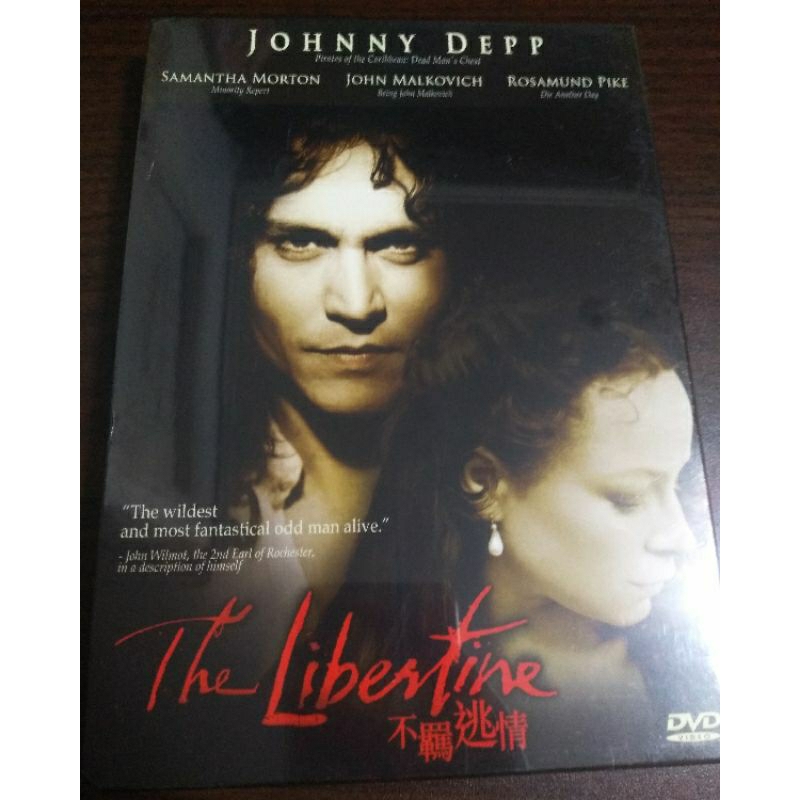 不羈逃情DVD，強尼·戴普，全新未拆 | 蝦皮購物