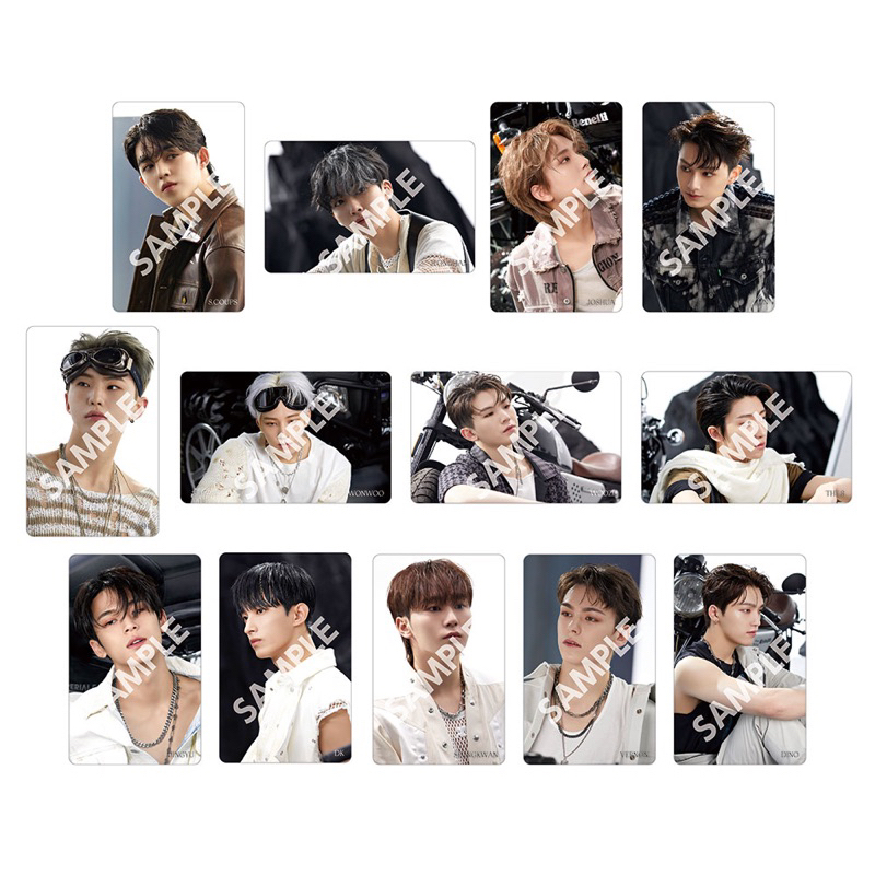 SEVENTEEN Face the sun ♡ 正規四輯4th LOPPI HMV 通路特典小卡