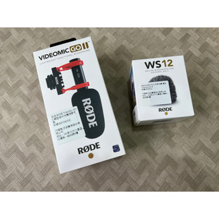 (全新未拆) RODE VideoMic GO II 、 RODE WS12 防風毛罩 | 蝦皮購物
