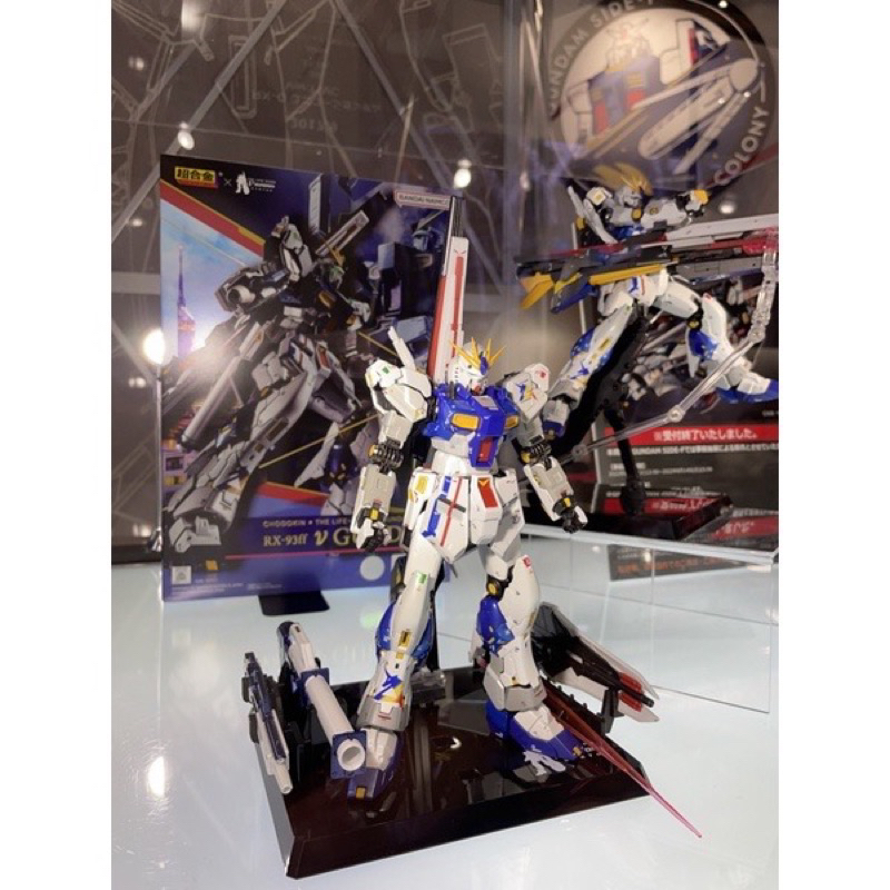 現貨日版福岡GUNDAM SIDE-F限定超合金RX-93ff ν鋼彈福岡牛Nu鋼彈牛鋼