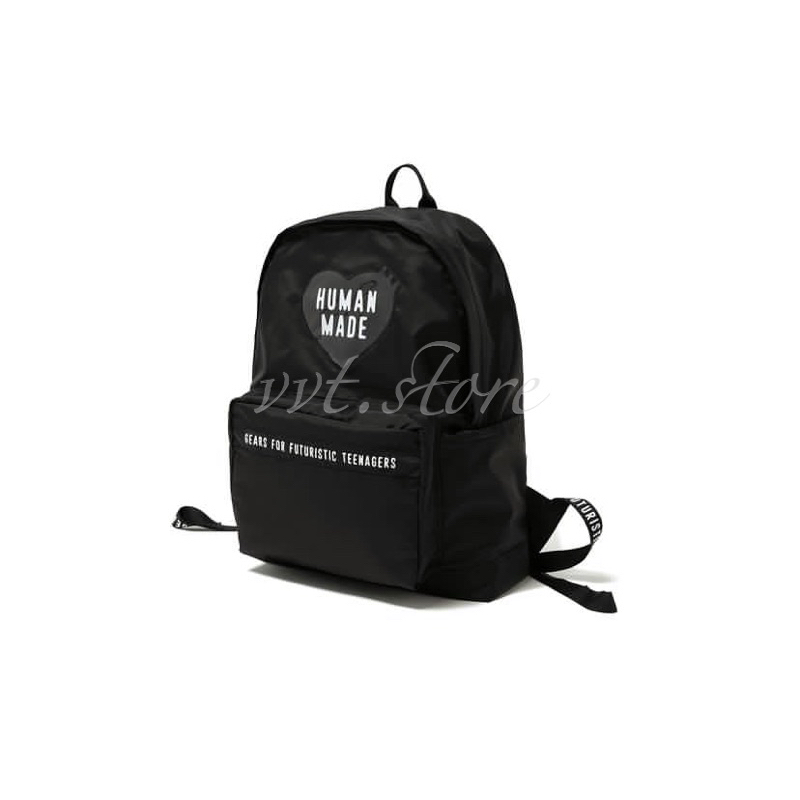 HUMAN MADE 23SS NYLON HEART BACKPACK 背包後背包雙肩包| 蝦皮購物