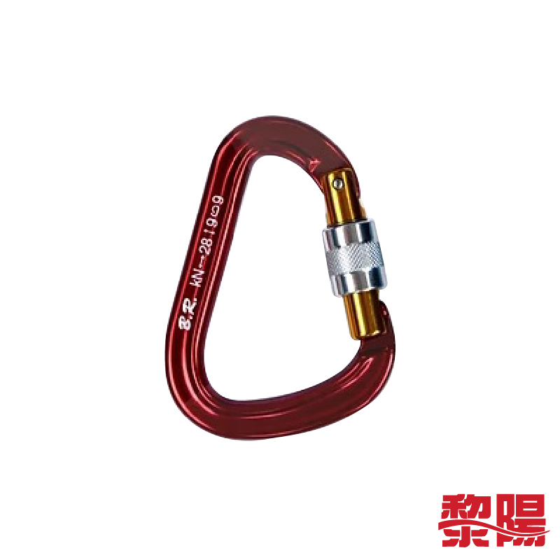 輕量化大D型保險鋁合金鉤環28KN (D型鉤環) 顏色隨機僅供參考 79BDK016 | 蝦皮購物
