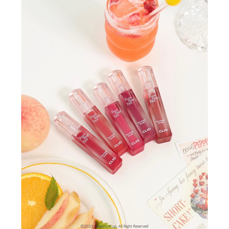 新品CLIO Pure Blur Tint / DEWY Blur tint 唇釉| 蝦皮購物