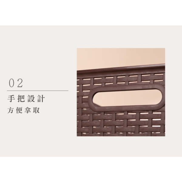 Keyway 免運 台灣製 衣物籃 KGB105 藤藝105收納籃 19L (6入) 置物籃 整理籃 衣櫃【315百貨】 | 蝦皮購物