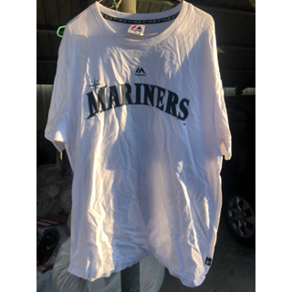 Majestic Seattle Mariners Raul Ibanez Men's S/M Blue Jersey Shirt