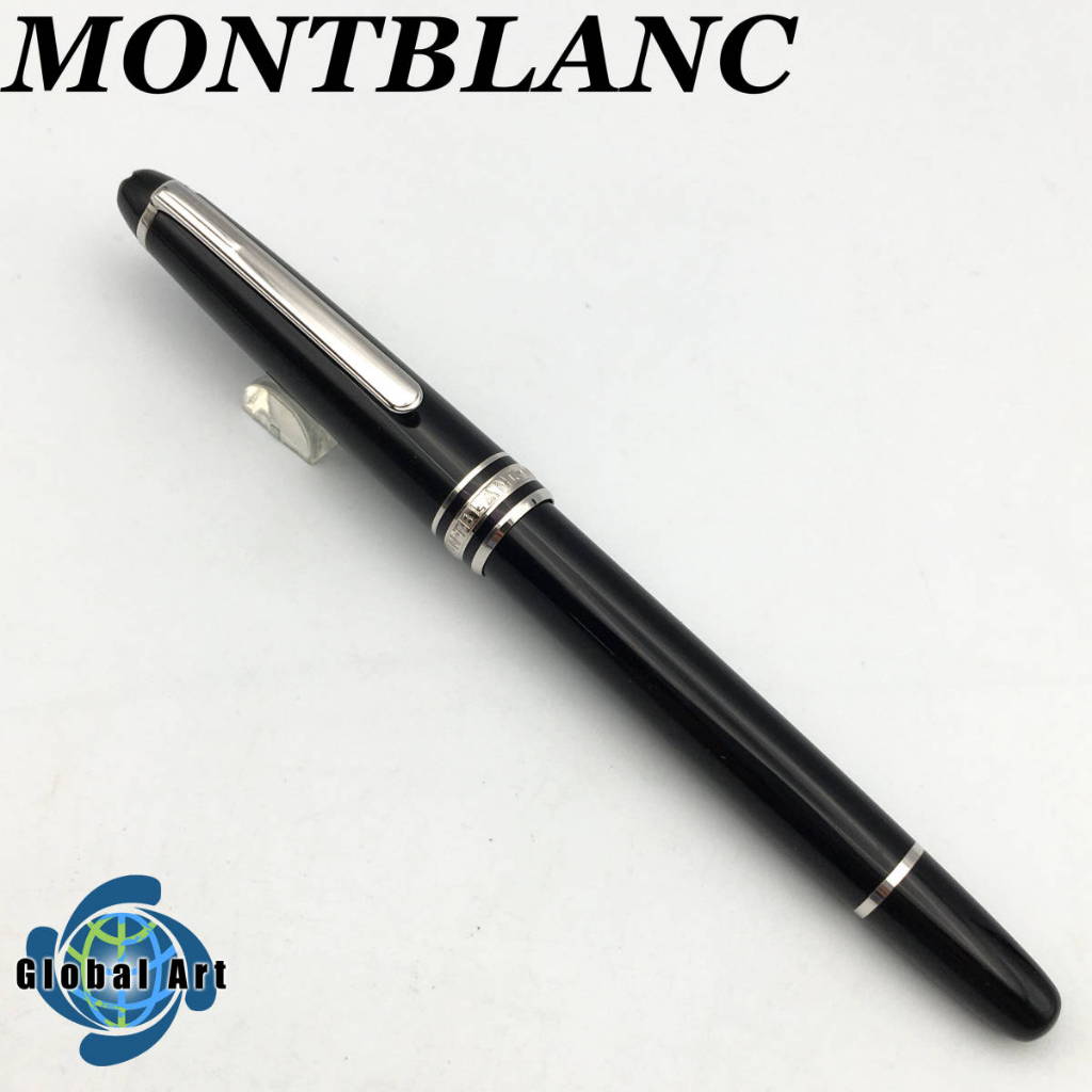 【特 價】全新 未使用品 MONTBLANC 萬寶龍 型式145 經典款 鍍鉑金鋼珠筆 字幅:F 日本購回