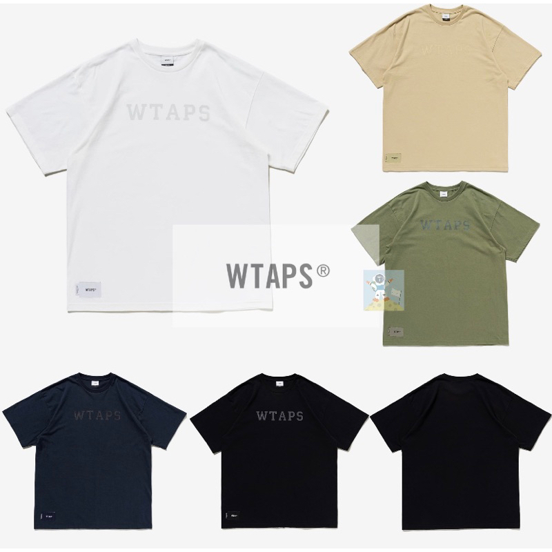 現貨WTAPS 23SS COLLEGE / SS / COTTON 隱藏版短袖T恤| 蝦皮購物