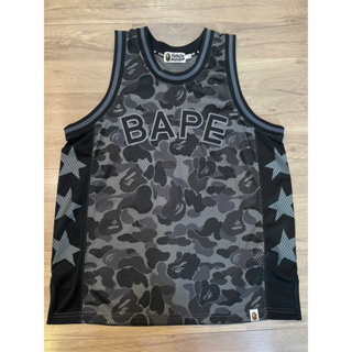 L] A Bathing Ape Bape 88 'Knicks' Basketball Jersey