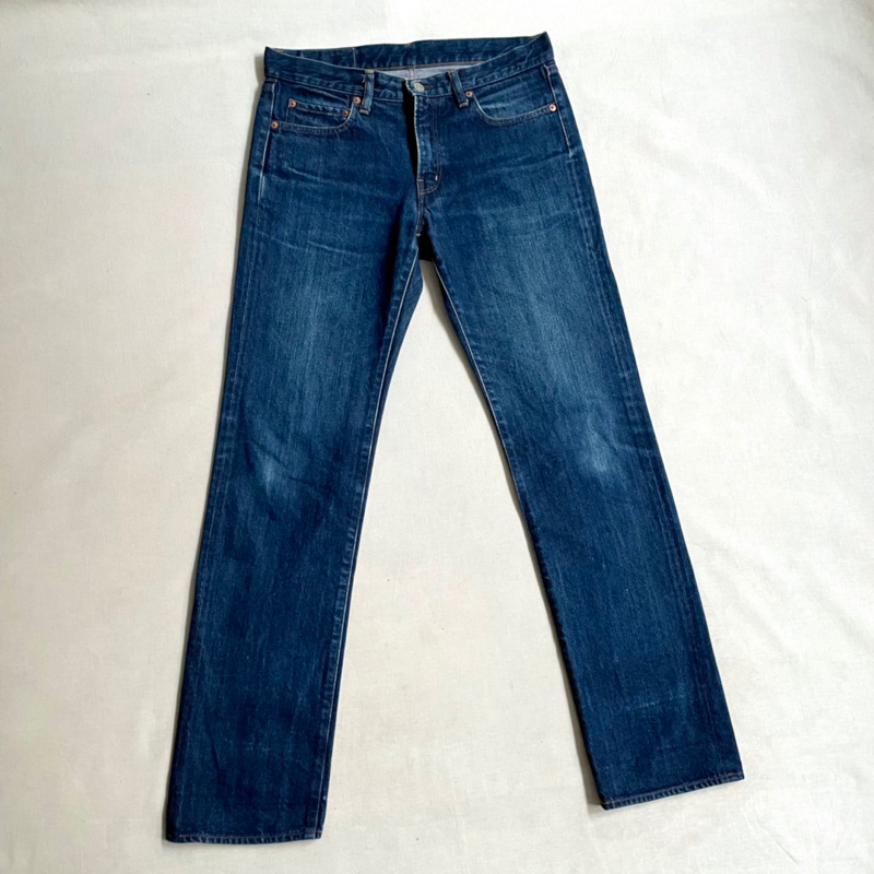 日本製造Blue Blue Japan Okura Denim 聖林公司藍染純棉丹寧鎖鏈